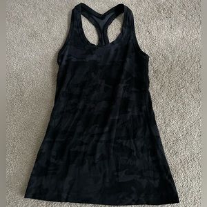 LuluLemon Black Camo Align Tank